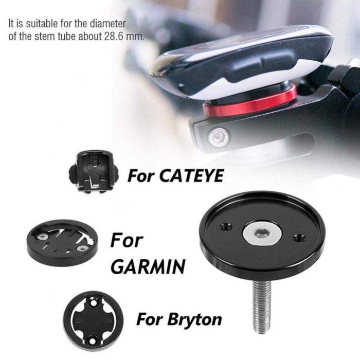 Stem Cap Mount for Garmin, Bryton or Cateye
